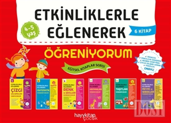 Etkinliklerle Eğlenerek Öğreniyorum (6 Kitap Takım)